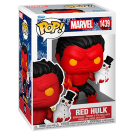 Funko POP! Marvel Red Hulk with Snowman
