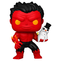 Funko POP! Marvel - Red Hulk with Snowman