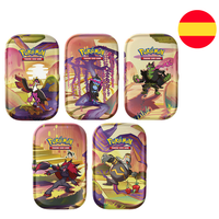 Caja/Expositor Mini lata juego cartas coleccionables SV6 Pokemon ESPAÑOL