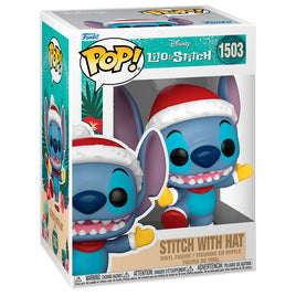 Funko POP! Disney - Stitch with Santa Hat