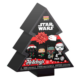 Pocket POP! Star Wars - Arbol con 4 figuras
