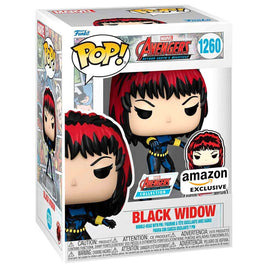 Funko POP! Marvel Avengers 60th Anniversary Comic Black Widow with Pin Exclusive