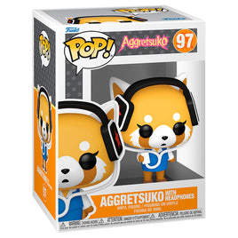 Funko POP! Aggretsuko - Aggretsuko with Headphones