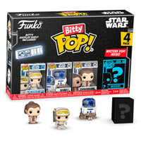 Funko Bitty POP! Blister 4 figuras Star Wars - Luke Skywalker