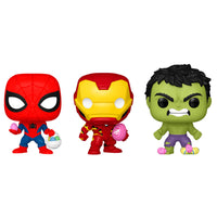 Funko POP! 3 Pocket POP Marvel - Spiderman Hulk Iron Man