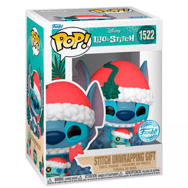 Funko POP! Disney Lilo & Stitch - Stitch Unwrapping Gift