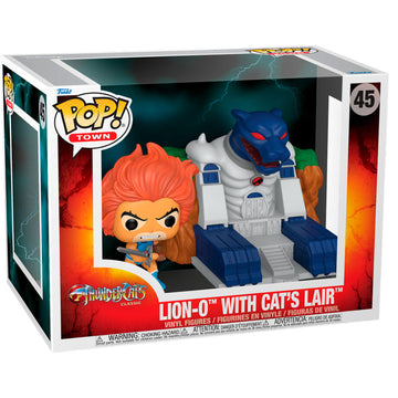 [Pre-pedido] Funko POP! Town Thundercats - Lion-O with Cat's Lair