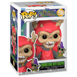 [Pre-pedido] Funko POP! Disney El Caldero Negro - Horned King With Creeper