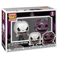 [Pre-pedido] Blister 2 llaveros Pocket POP Pesadilla Antes de Navidad - Jack & Oogie Boogie