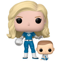 [Pre-pedido] Funko POP! Marvel Los 4 Fantasticos - Mujer Invisible & Franklin