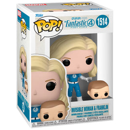[Pre-pedido] Funko POP! Marvel Los 4 Fantasticos - Mujer Invisible & Franklin