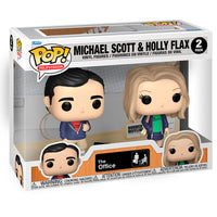 [Pre-pedido] Funko POP! The Office - Michael Scott & Holly Flax (Pack 2)