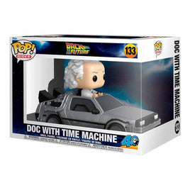 [Pre-pedido] Funko POP! Rides Deluxe Regreso al Futuro - Doc With Time Machine