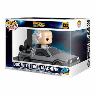 Funko POP! Rides Deluxe Regreso al Futuro - Doc With Time Machine