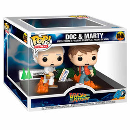 [Pre-pedido] Funko POP! Moments Regreso al Futuro - Doc & Marty