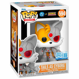 [Pre-pedido] Funko POP! Sonic The Hedgehog -DC Comics Tails As Cyborg Exclusive