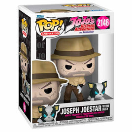 [Pre-pedido] Funko POP! Jojo's Bizarre Adventure - Joseph Joestar with Iggy