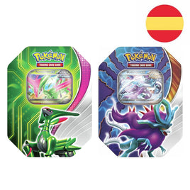 Lata juego cartas coleccionables SV6 Pokemon Español surtido