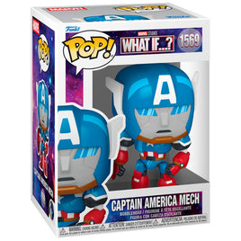 [Pre-pedido] Funko POP! Super Marvel What If..? - Capitan America Mech