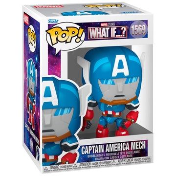 [Pre-pedido] Funko POP! Super Marvel What If..? - Capitan America Mech