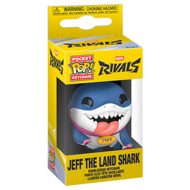[Pre-pedido] Llavero Pocket POP Marvel Rivals - Jeff the Land Shark