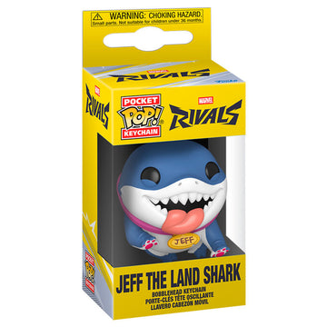 [Pre-pedido] Llavero Pocket POP Marvel Rivals - Jeff the Land Shark