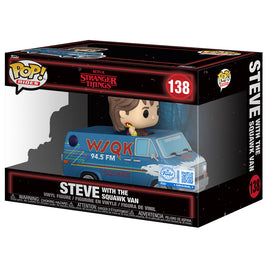 [Pre-pedido] Funko POP! Rides Deluxe Stranger Things 5 - Steve with the Squawk Van