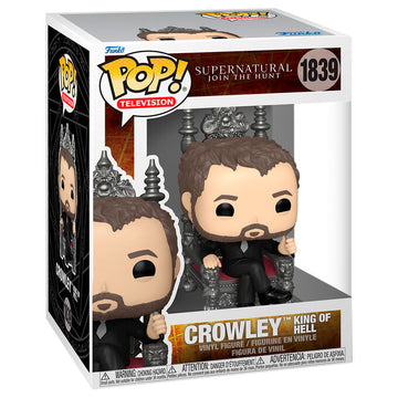 [Pre-pedido] Funko POP! Premium Supernatural Join the Hunt Death - Crowley King of Hell