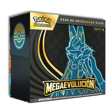 Caja Entrenador Elite Mega Evolución - Lucario M1 ESPAÑOL