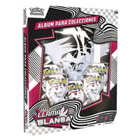 Pokemon Binder Collection LLAMA BLANCA SV10.5 ESPAÑOL