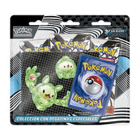 Pokemon Tech Sticker Collection Fulgor Negro SV10.5 ESPAÑOL