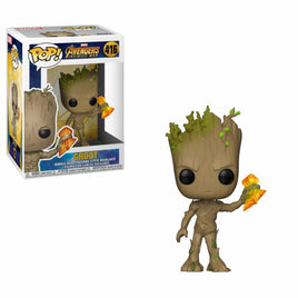 Funko POP! Avengers Infinity War - Groot with Stormbreaker