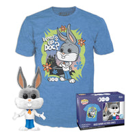 Funko POP! & Tee Looney Tunes - Bugs as Fred (Set de Figura y Camiseta) Exclusivo