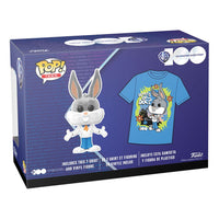 Funko POP! & Tee Looney Tunes - Bugs as Fred (Set de Figura y Camiseta) Exclusivo