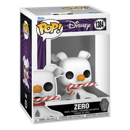 Funko POP! Pesadilla antes de Navidad 30th - Zero w/Candy Cane