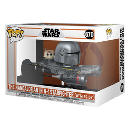 Funko POP! Star Wars: The Mandalorian - Mandalorian in N1 Starfighter