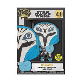 Funko POP! Pin Star Wars Clone Wars - Bo-Katan (Glow-in-the-Dark)