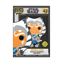 Funko POP! Pin Star Wars Clone Wars - Ahsoka (Glow-in-the-Dark)