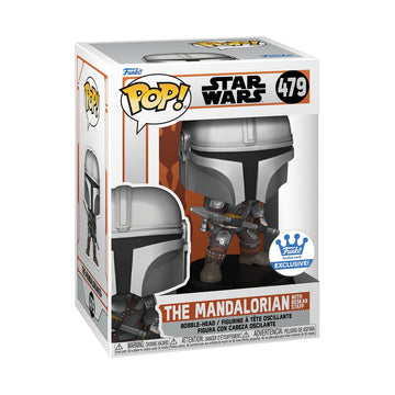 Funko Pop! The Mandalorian with Beskar Staff