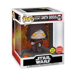 Funko POP! Deluxe Star Wars: Red Saber Series Volume 1 - Darth Sidious Glow in the Dark