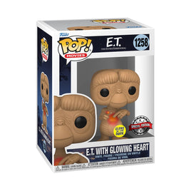 Funko POP! E.T. 40th Anniversary - E.T. w/heart (Glow-in-the-Dark) 9 cm SPECIAL EDITION