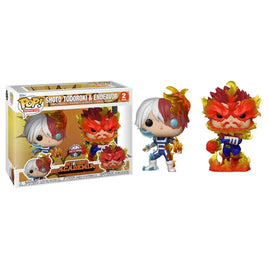 Funko POP! My Hero Academia Pack de 2 - Endeavor & Todoroki 9 cm