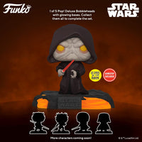 Funko POP! Deluxe Star Wars: Red Saber Series Volume 1 - Darth Sidious Glow in the Dark