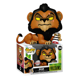 Funko Pop! Disney Villains - Scar with Meat EXCLUSIVO