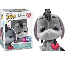 Funko POP! Winnie the Pooh - Eeyore with Heart Flocked