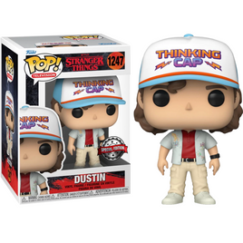 Funko Pop! Stranger Things 4 - Dustin with Dragon Shirt EXCLUSIVO
