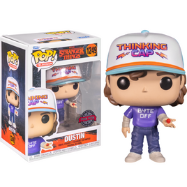 Funko Pop! Stranger Things 4 - Dustin with Die EXCLUSIVO