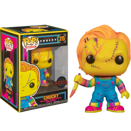 Funko Pop! Bride of Chucky - Chucky Blacklight EXCLUSIVO