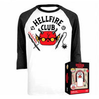 Funko Boxed Tee Stranger Things - Hellfire Club