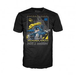 Funko POP! Boxed Tee Batman Drives Gotham DC Comics